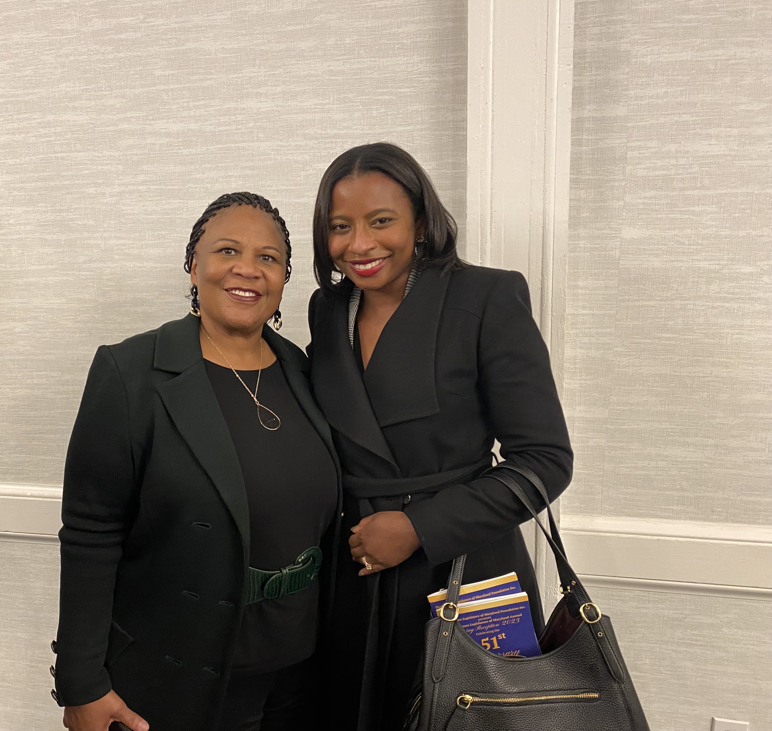 his image is from the Women Legislators of Maryland Annual Opening Reception on Tuesday, January 10, 2023.