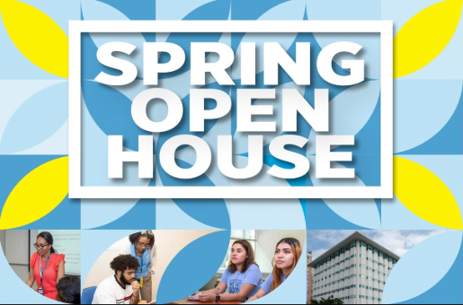 The UTC Spring Open House will be held on Thursday, April 2, from 10 a.m. to 2 p.m.