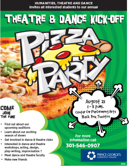 Theatre & Dance Kick Off