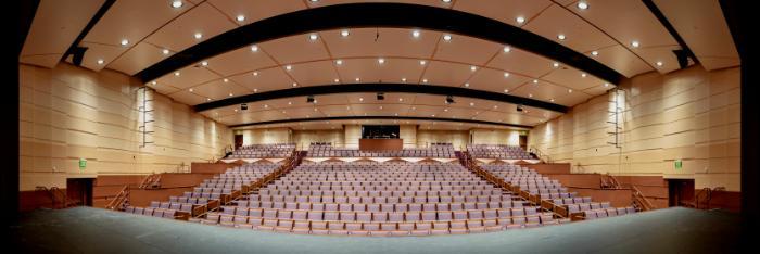 View of Grand Theater from stage