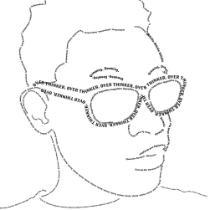 1st Place Award - Jalen Crymes - Type Portrait